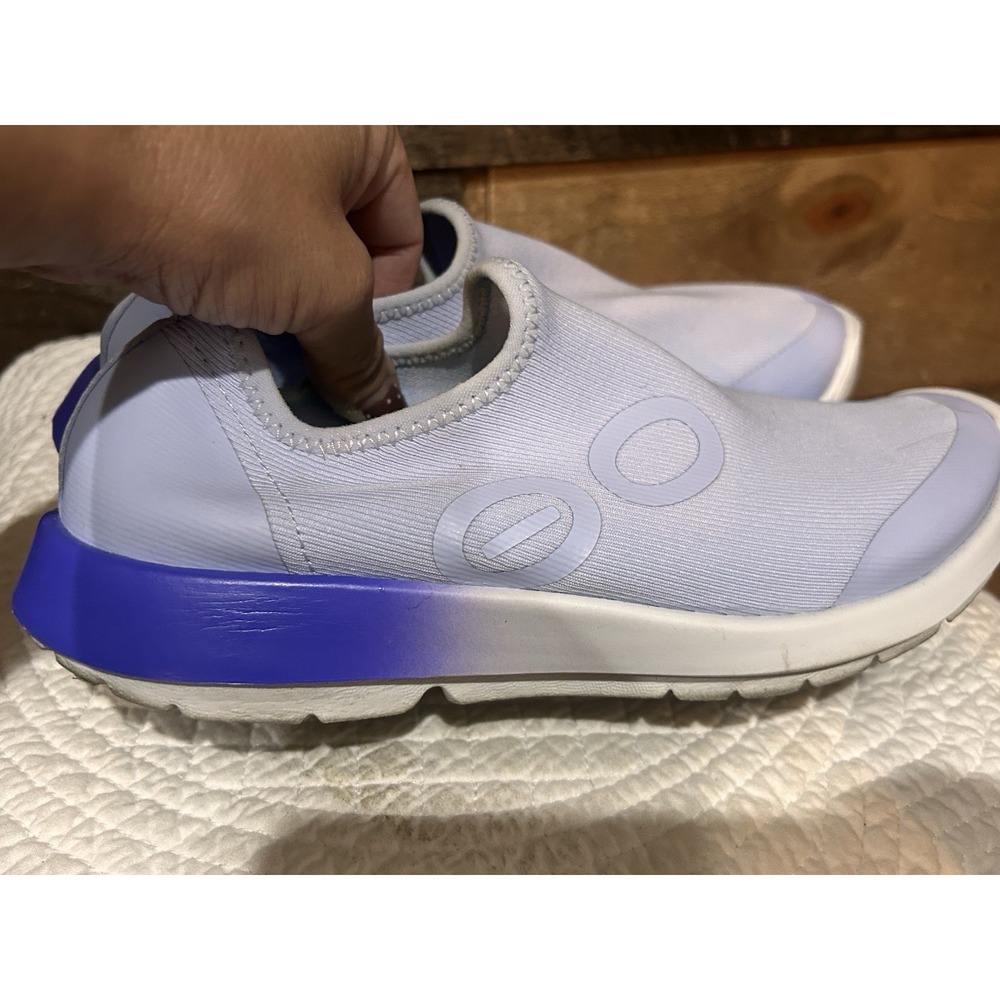 OOFOS Women's OOmg Sport Recovery Shoes Purple Fade 09012023-11 Size 7 - Picture 3 of 9